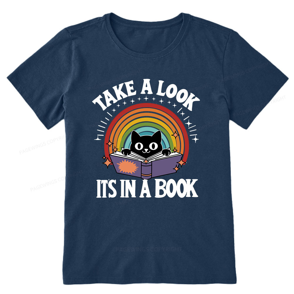 Pagewings Take A Look Its In A Book Unisex Classic T-shirt