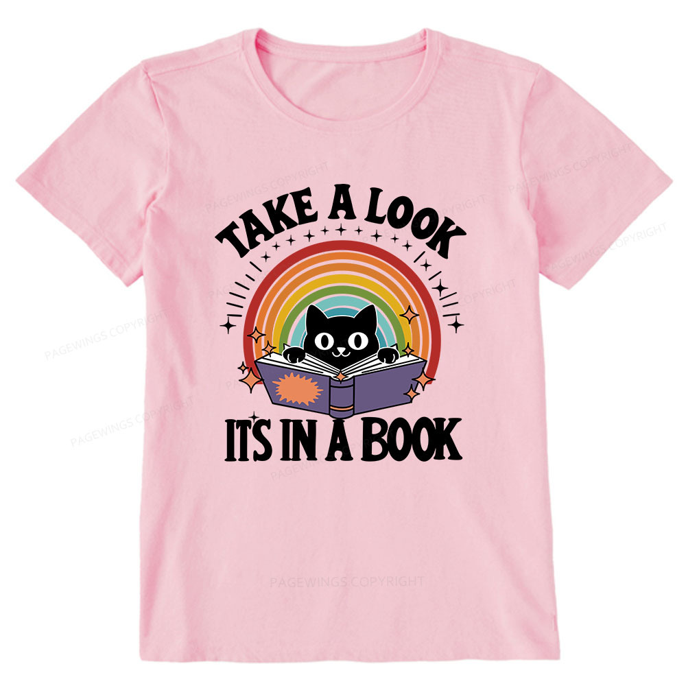 Pagewings Take A Look Its In A Book Unisex Classic T-shirt