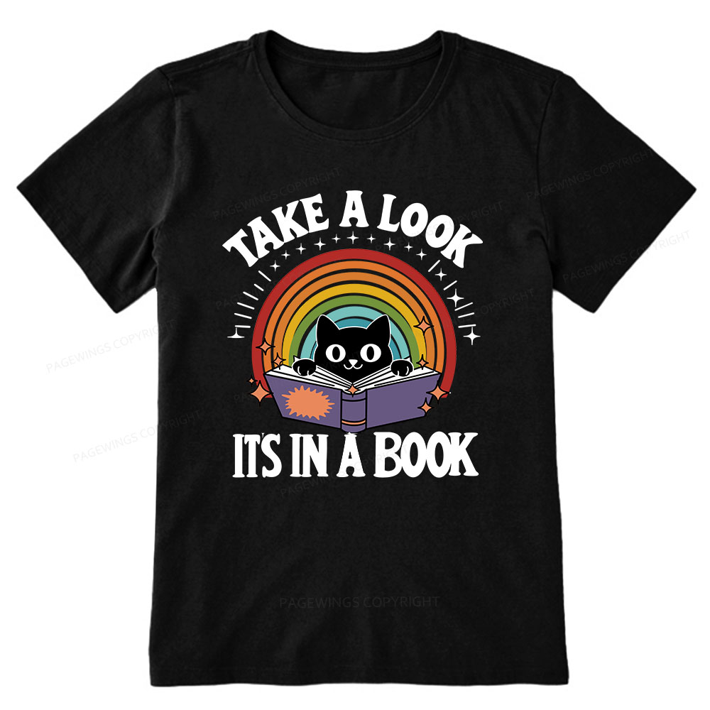 Pagewings Take A Look Its In A Book Unisex Classic T-shirt