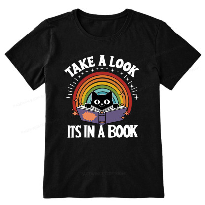 Pagewings Take A Look Its In A Book Unisex Classic T-shirt