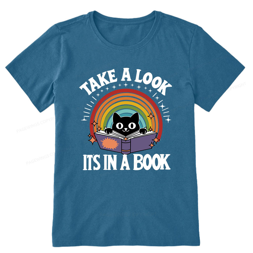 Pagewings Take A Look Its In A Book Unisex Classic T-shirt