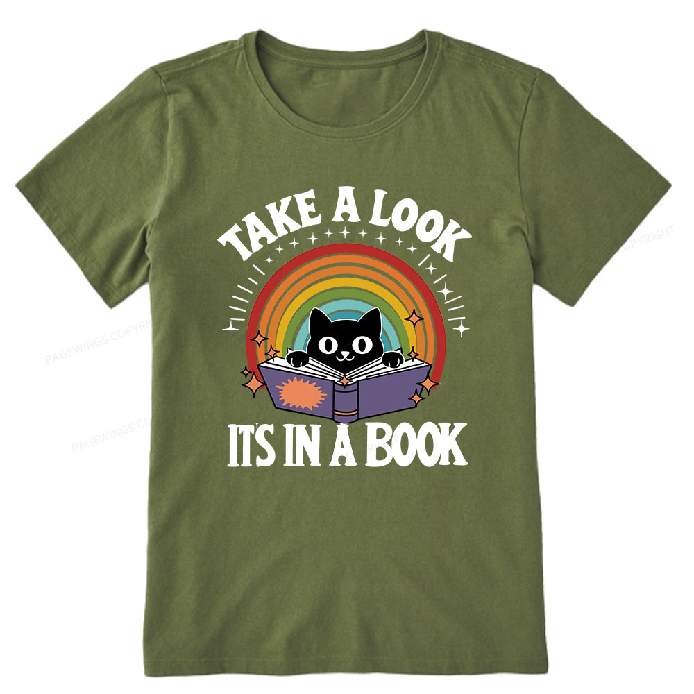 Pagewings Take A Look Its In A Book Unisex Classic T-shirt