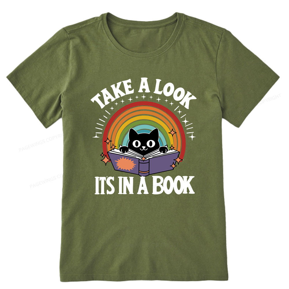 Pagewings Take A Look Its In A Book Unisex Classic T-shirt