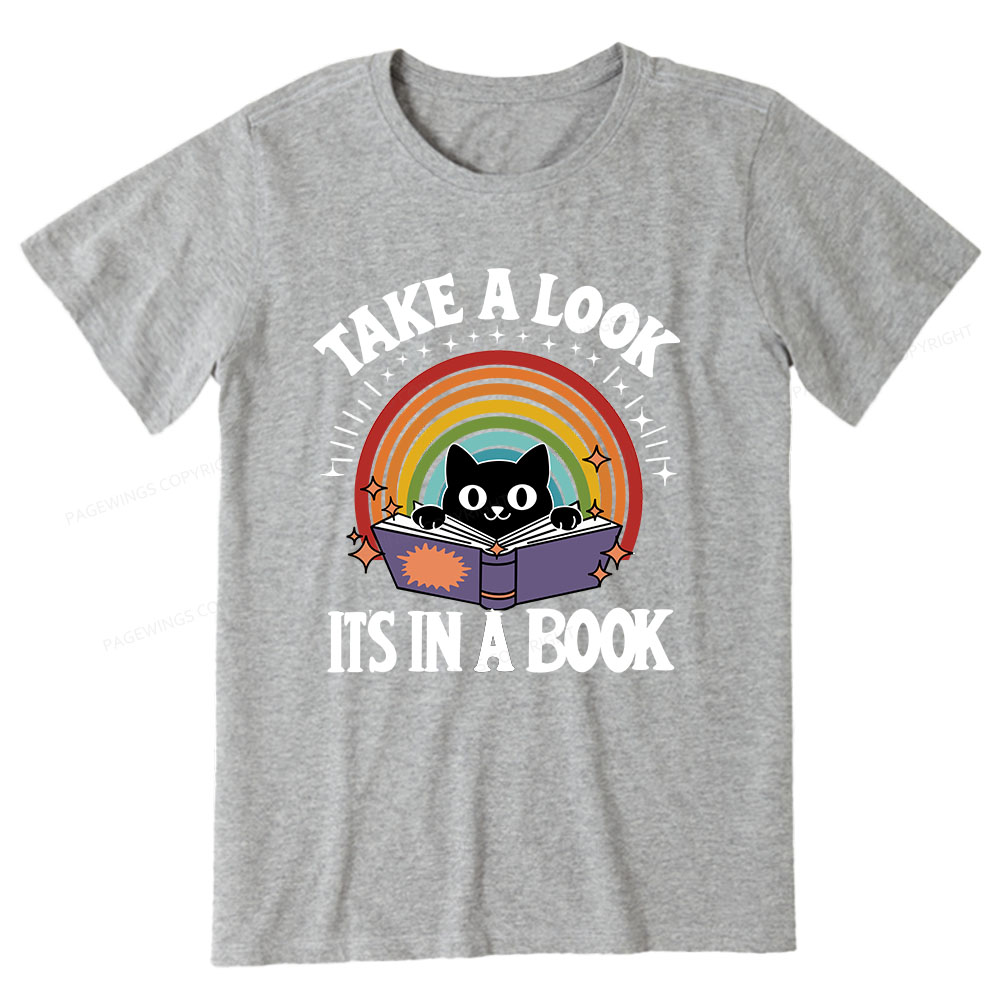 Pagewings Take A Look Its In A Book Unisex Classic T-shirt