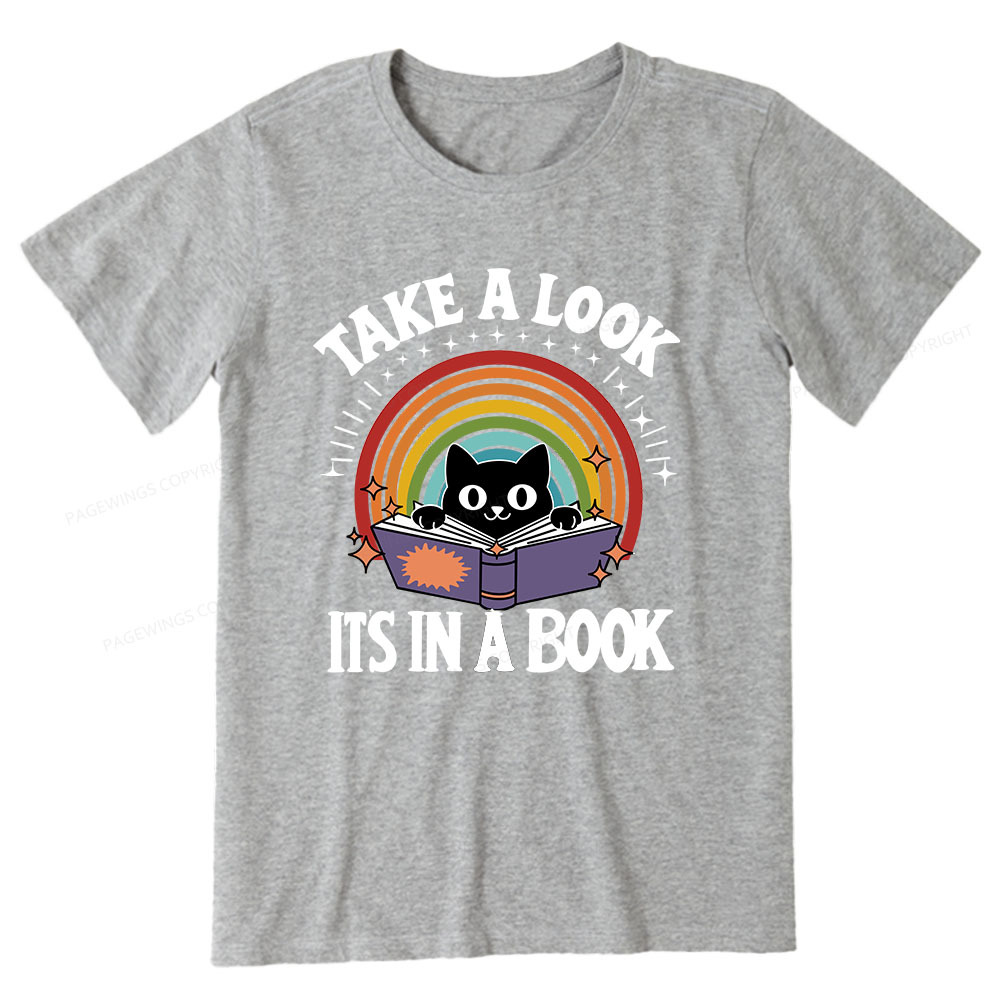Pagewings Take A Look Its In A Book Unisex Classic T-shirt