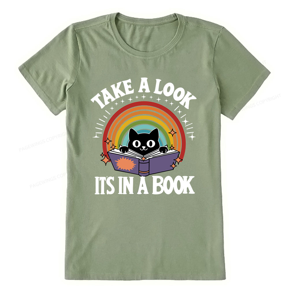 Pagewings Take A Look Its In A Book Unisex Classic T-shirt