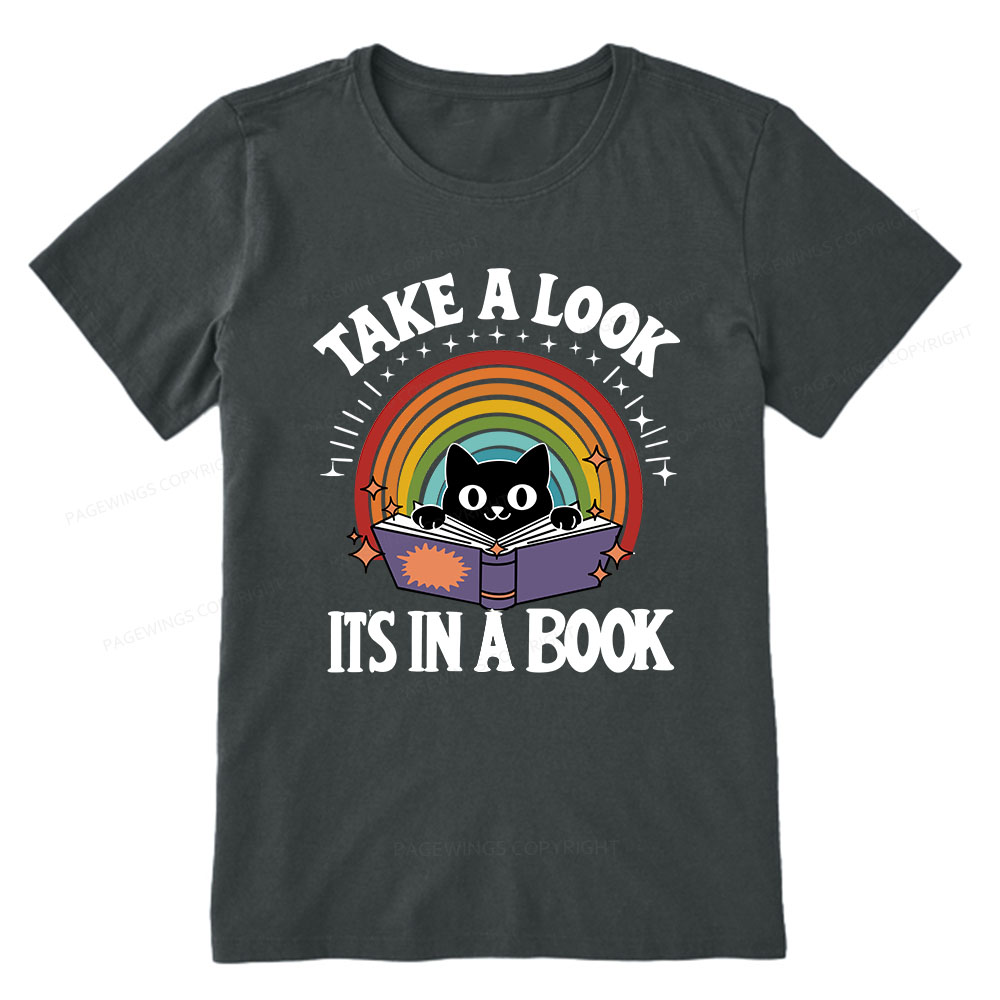 Pagewings Take A Look Its In A Book Unisex Classic T-shirt