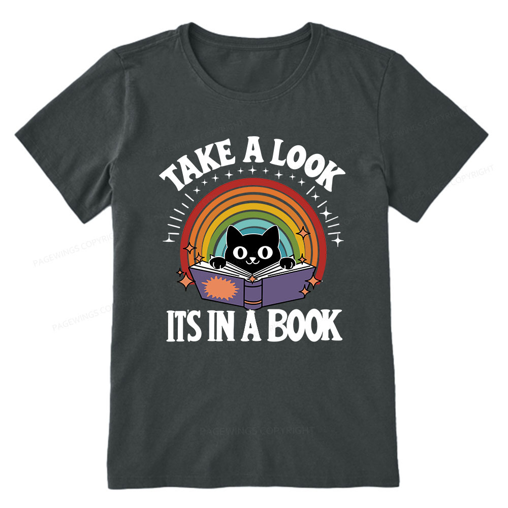 Pagewings Take A Look Its In A Book Unisex Classic T-shirt