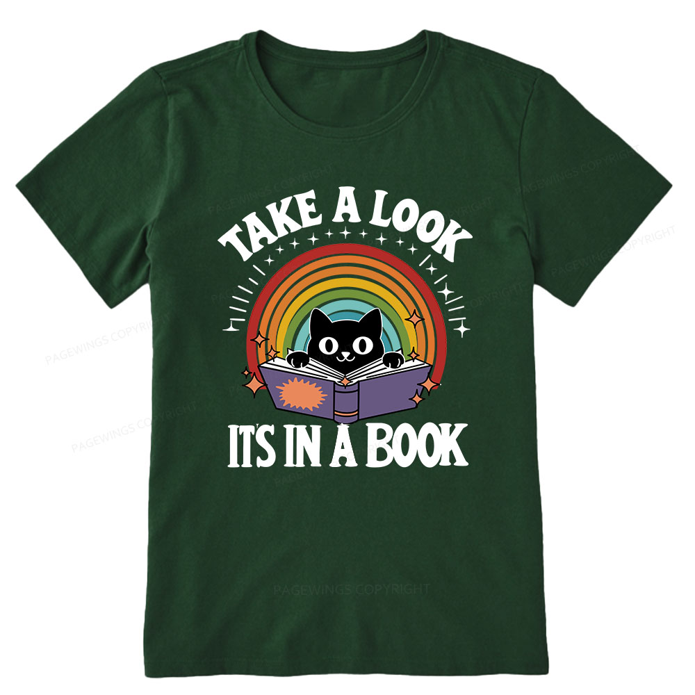 Pagewings Take A Look Its In A Book Unisex Classic T-shirt