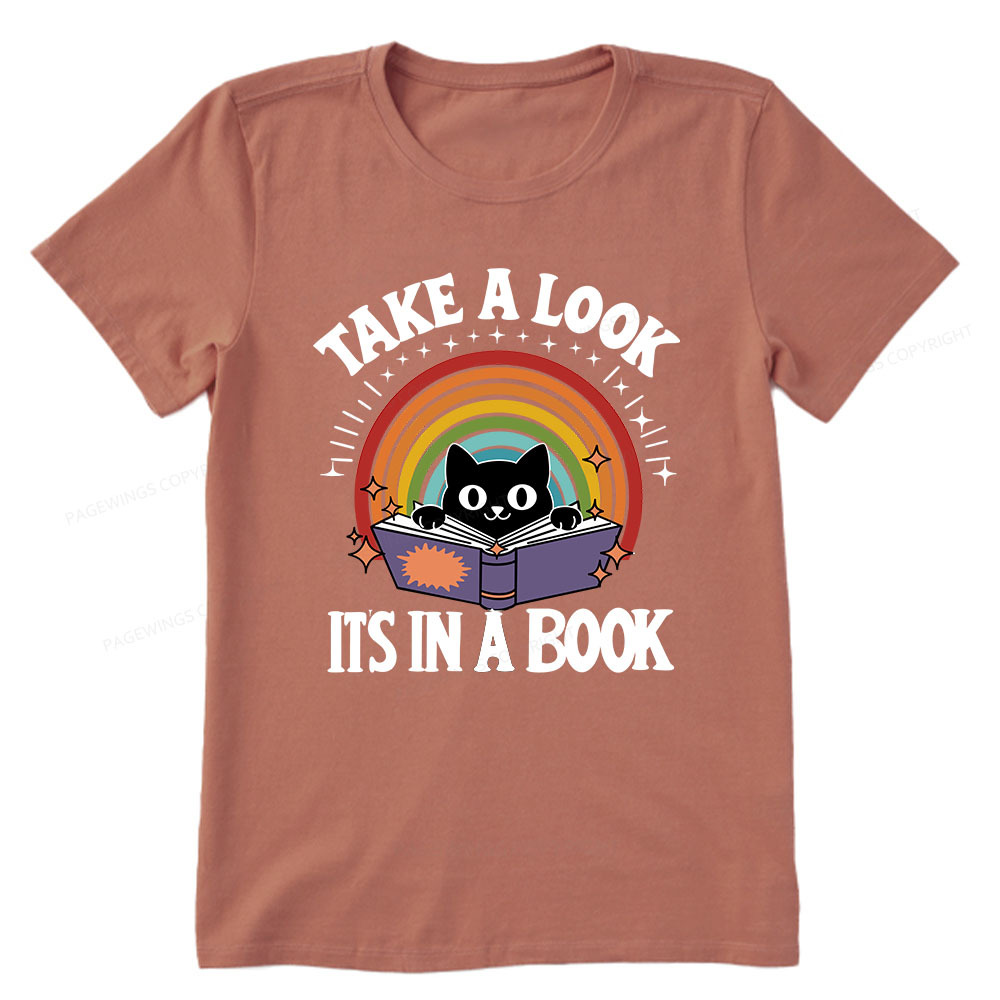 Pagewings Take A Look Its In A Book Unisex Classic T-shirt