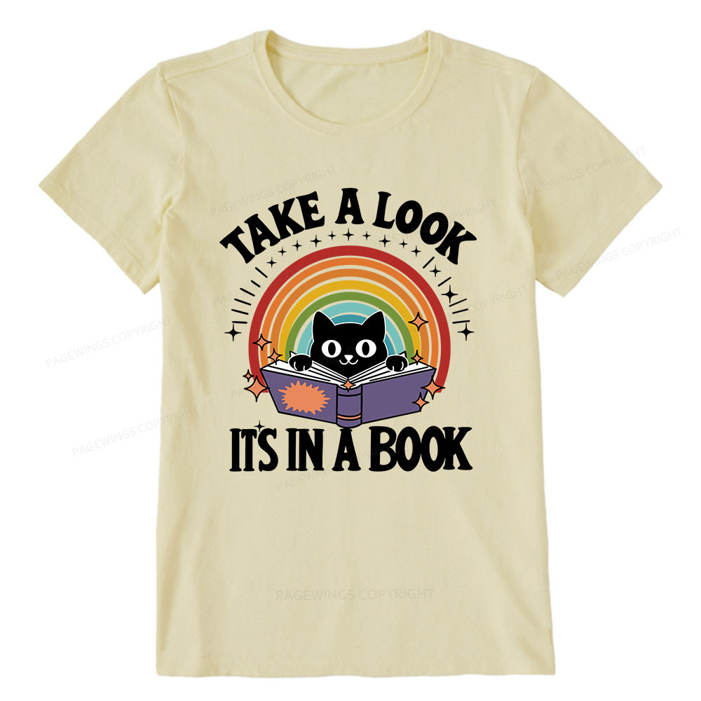 Pagewings Take A Look Its In A Book Unisex Classic T-shirt