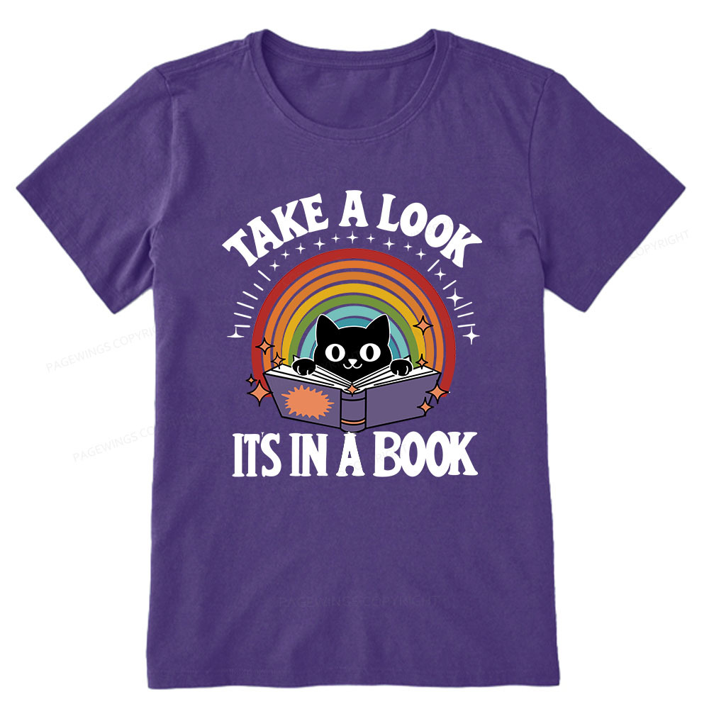 Pagewings Take A Look Its In A Book Unisex Classic T-shirt