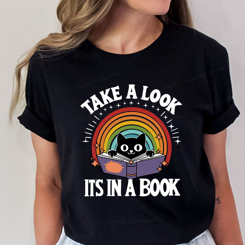 Pagewings Take A Look Its In A Book Unisex Classic T-shirt