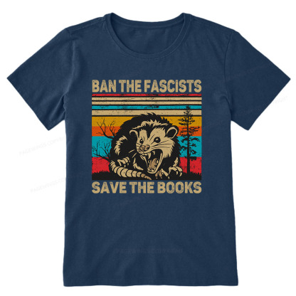 Pagewings Ban The Fascists  Save The Books Unisex Classic T-shirt