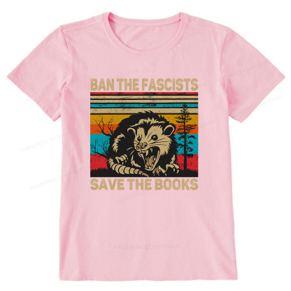 Pagewings Ban The Fascists  Save The Books Unisex Classic T-shirt