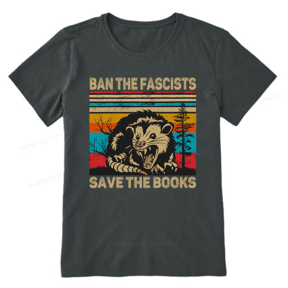 Pagewings Ban The Fascists  Save The Books Unisex Classic T-shirt