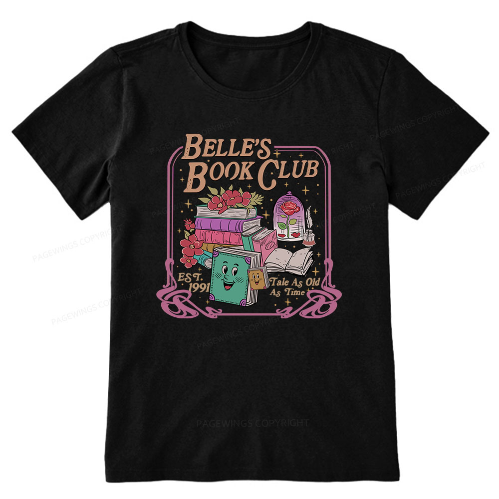 Pagewings Belle's Book Club Unisex Classic T-shirt