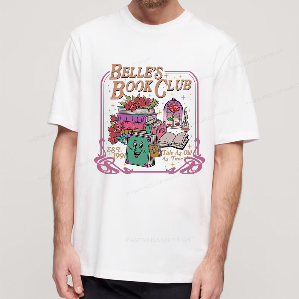 Pagewings Belle's Book Club Unisex Classic T-shirt