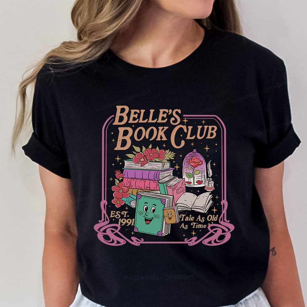 Pagewings Belle's Book Club Unisex Classic T-shirt