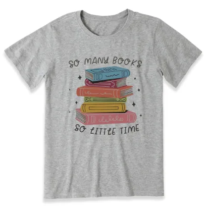 Pagewings So Many Books So Little Time Unisex Classic T-shirt