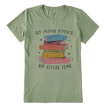 Pagewings So Many Books So Little Time Unisex Classic T-shirt