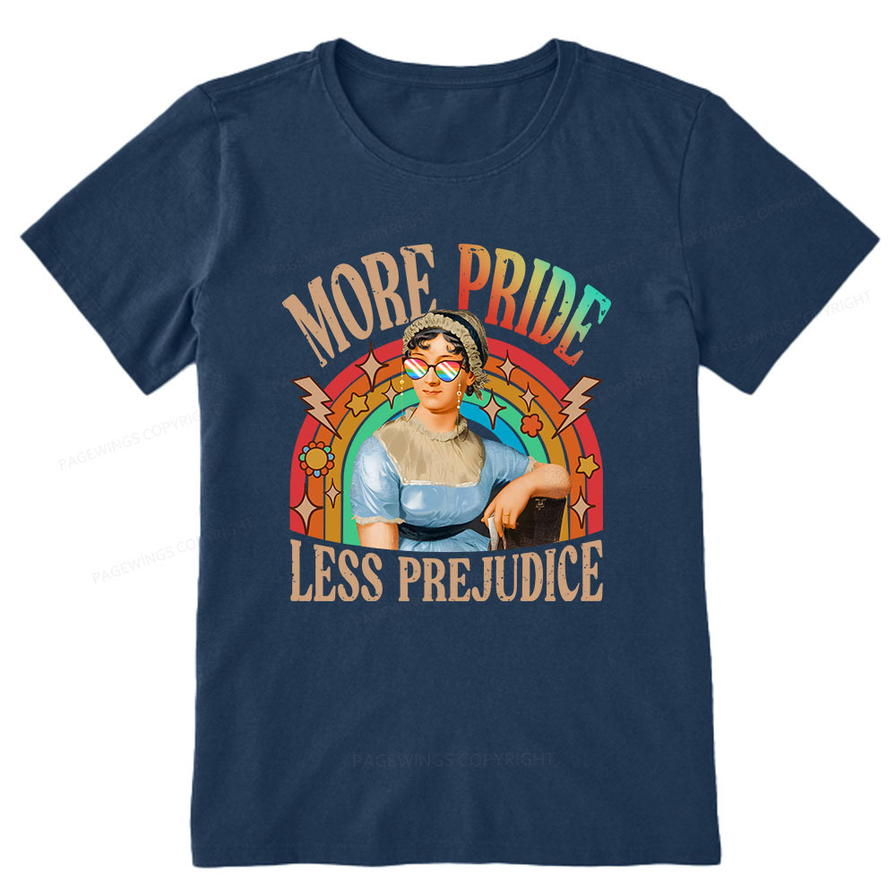 Pagewings More Pride Less Prejudice Unisex Classic T-shirt