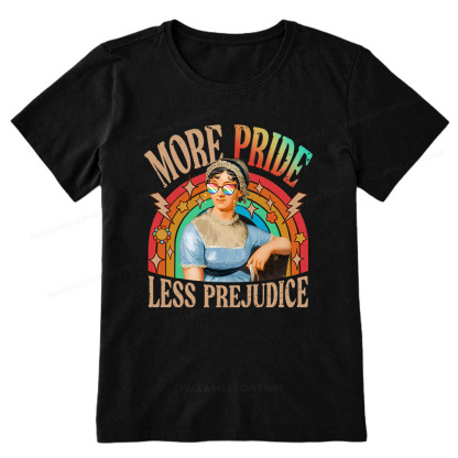 Pagewings More Pride Less Prejudice Unisex Classic T-shirt