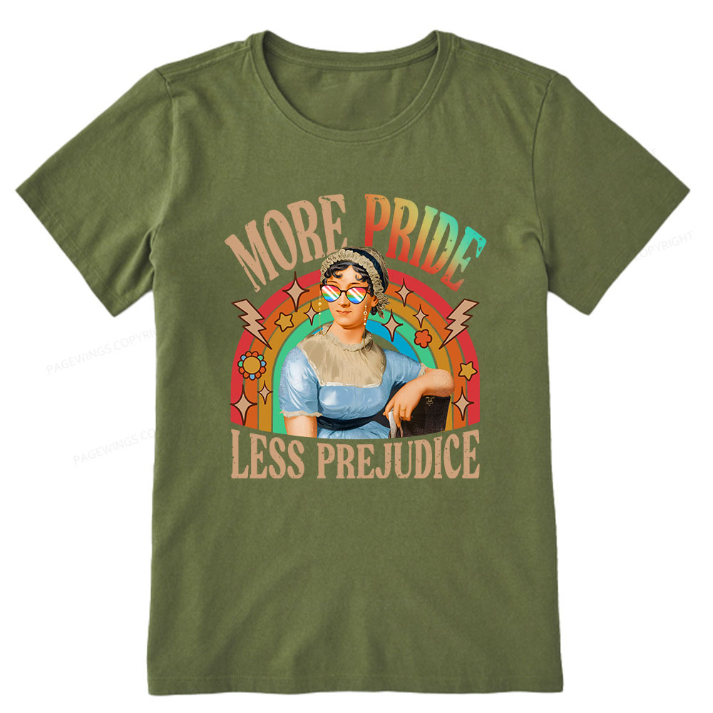 Pagewings More Pride Less Prejudice Unisex Classic T-shirt