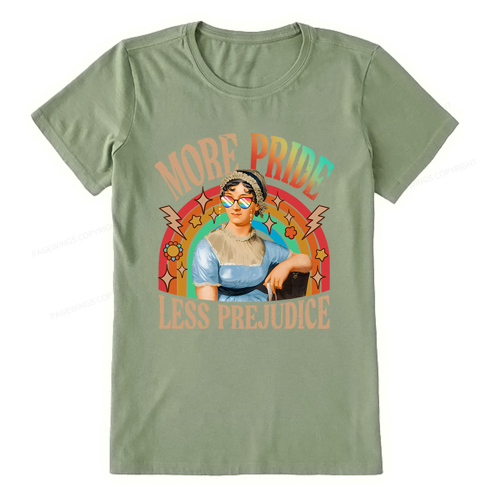 Pagewings More Pride Less Prejudice Unisex Classic T-shirt