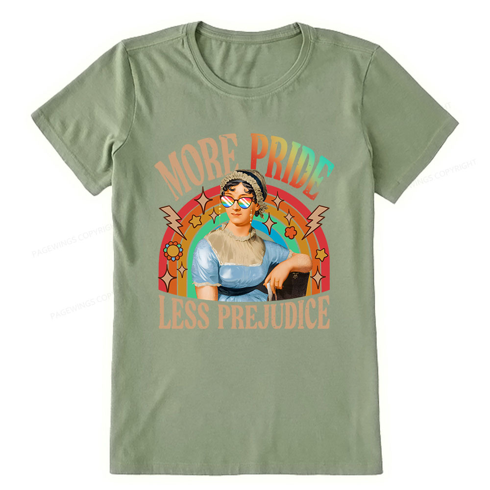 Pagewings More Pride Less Prejudice Unisex Classic T-shirt