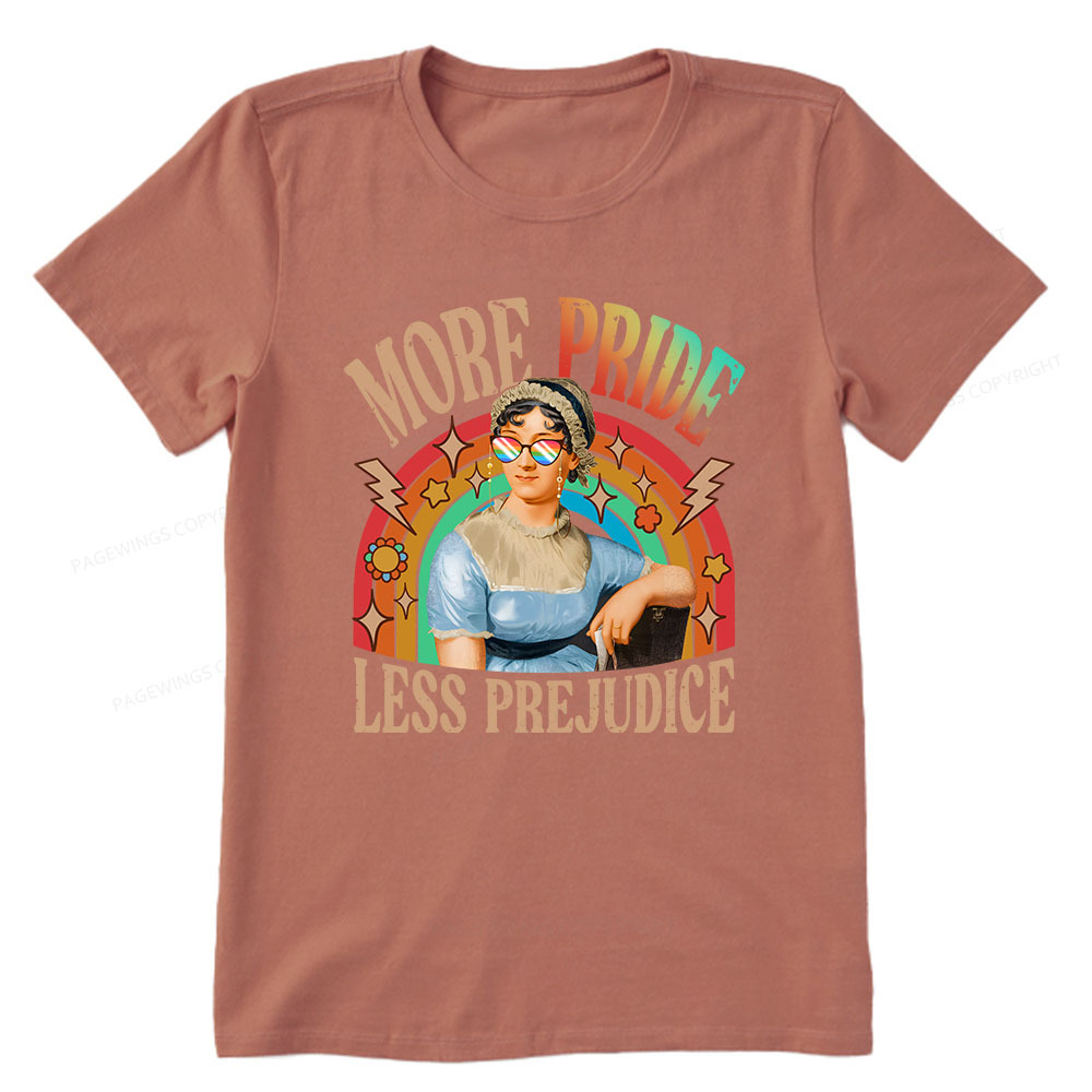 Pagewings More Pride Less Prejudice Unisex Classic T-shirt