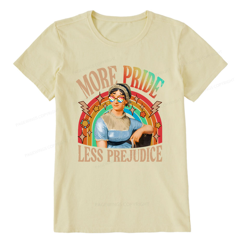 Pagewings More Pride Less Prejudice Unisex Classic T-shirt