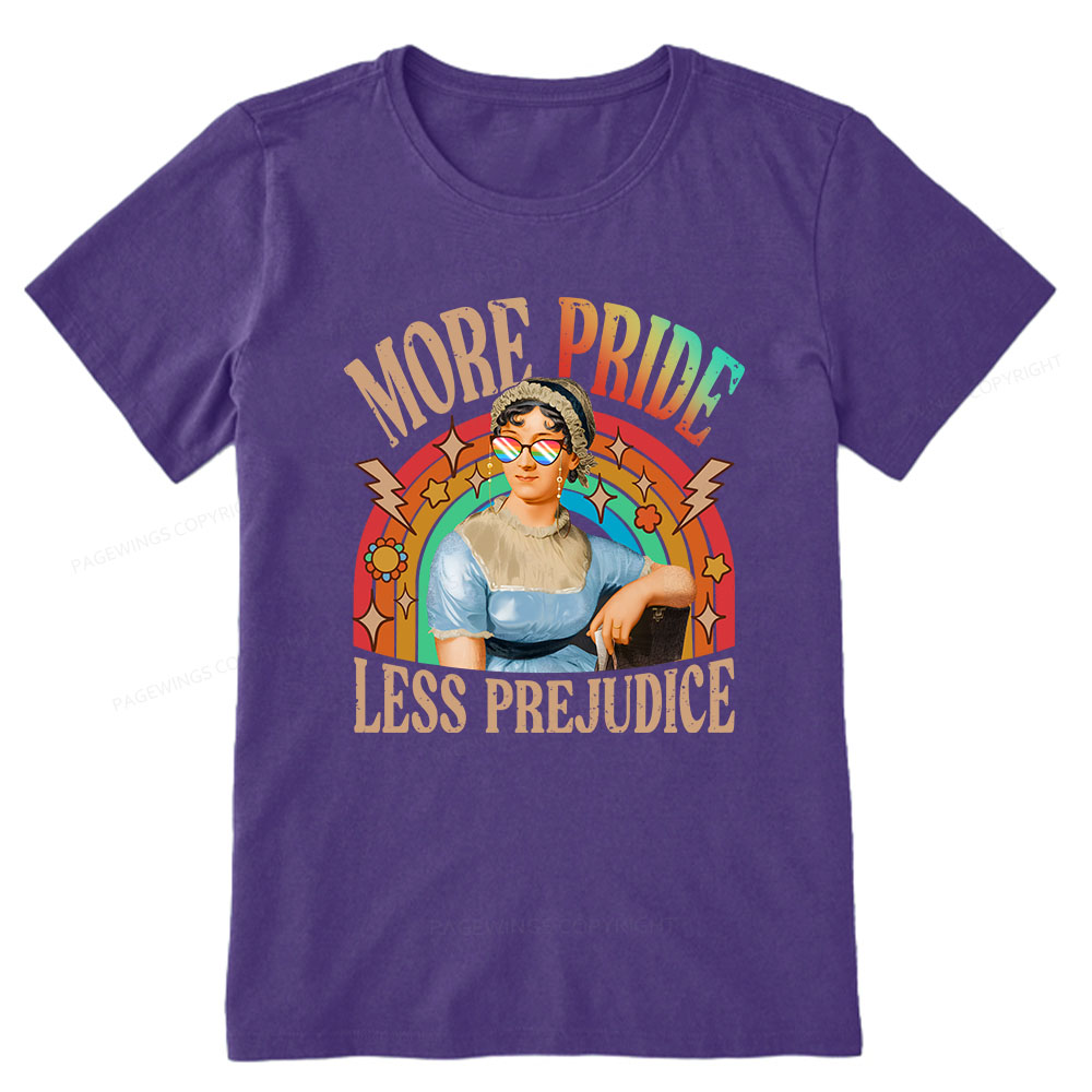 Pagewings More Pride Less Prejudice Unisex Classic T-shirt