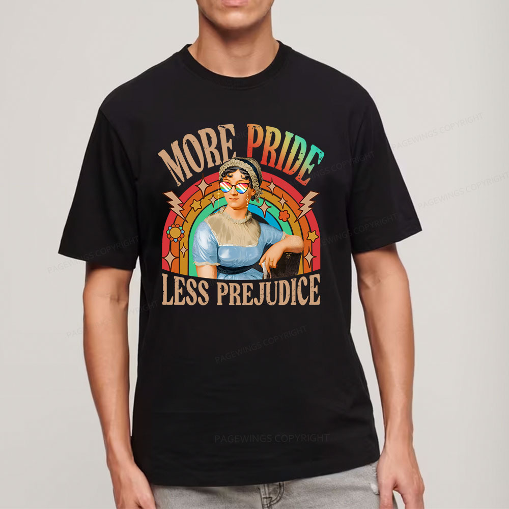 Pagewings More Pride Less Prejudice Unisex Classic T-shirt