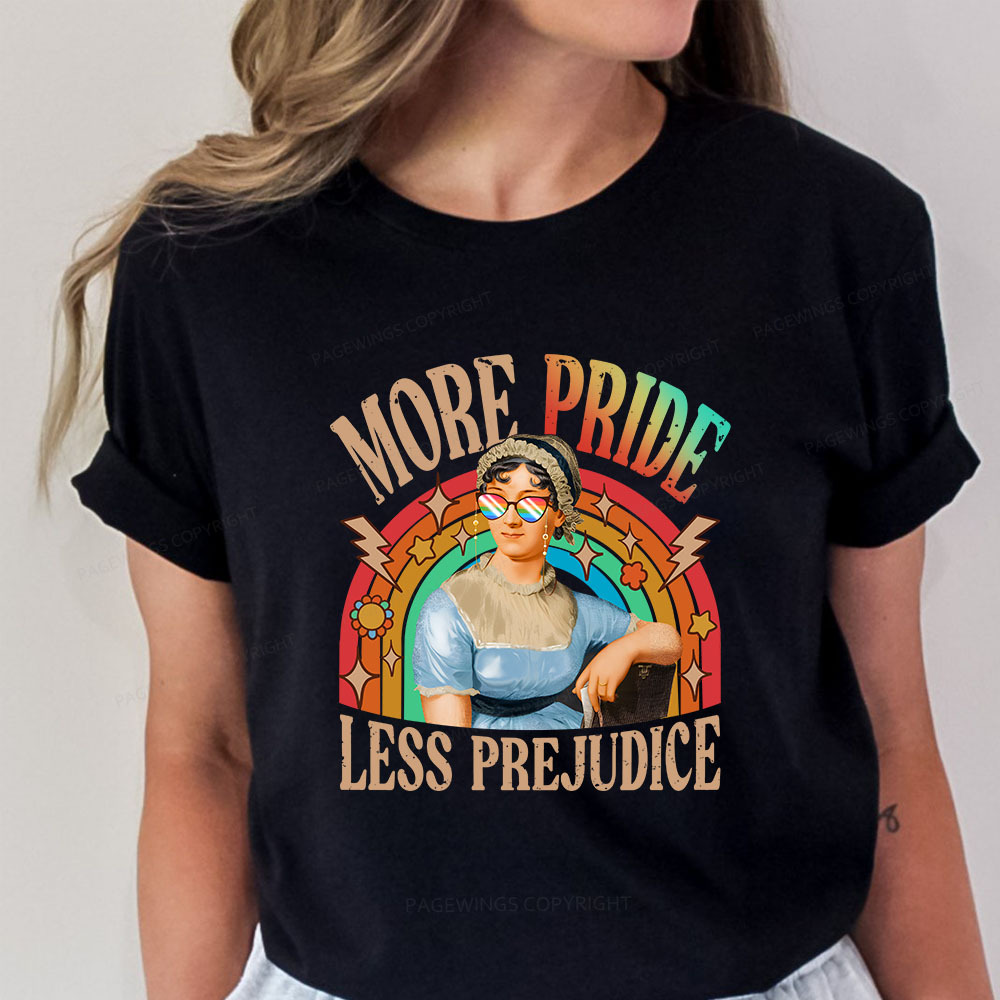 Pagewings More Pride Less Prejudice Unisex Classic T-shirt