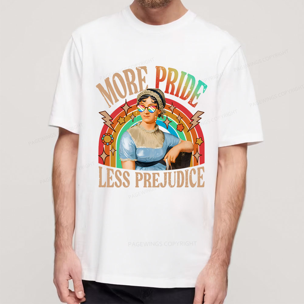 Pagewings More Pride Less Prejudice Unisex Classic T-shirt