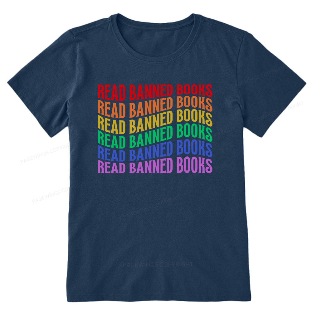 Pagewings Read Banned Books Unisex Classic T-shirt