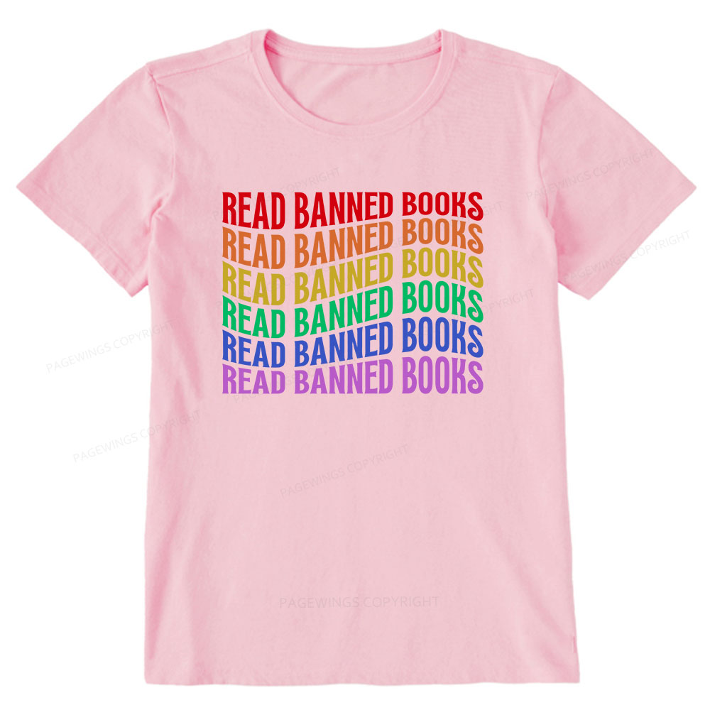 Pagewings Read Banned Books Unisex Classic T-shirt