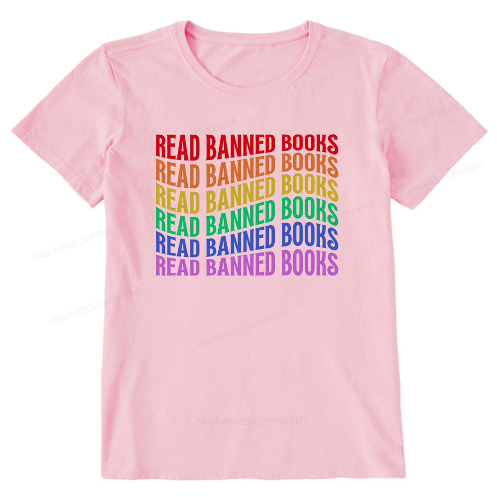 Pagewings Read Banned Books Unisex Classic T-shirt