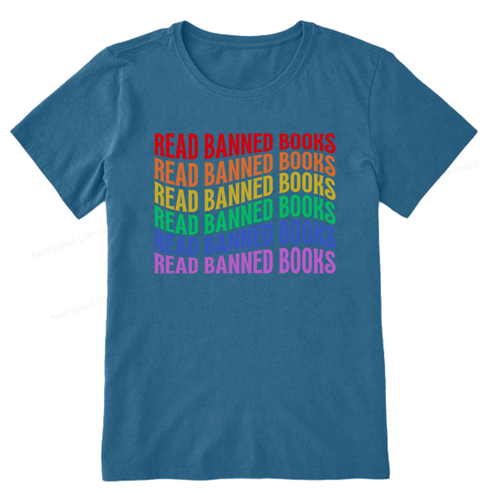Pagewings Read Banned Books Unisex Classic T-shirt