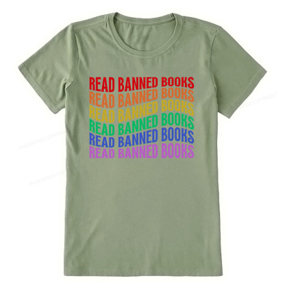 Pagewings Read Banned Books Unisex Classic T-shirt