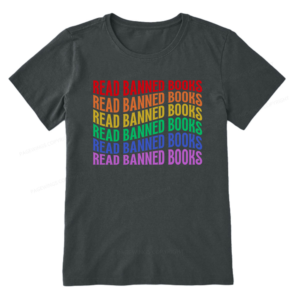 Pagewings Read Banned Books Unisex Classic T-shirt