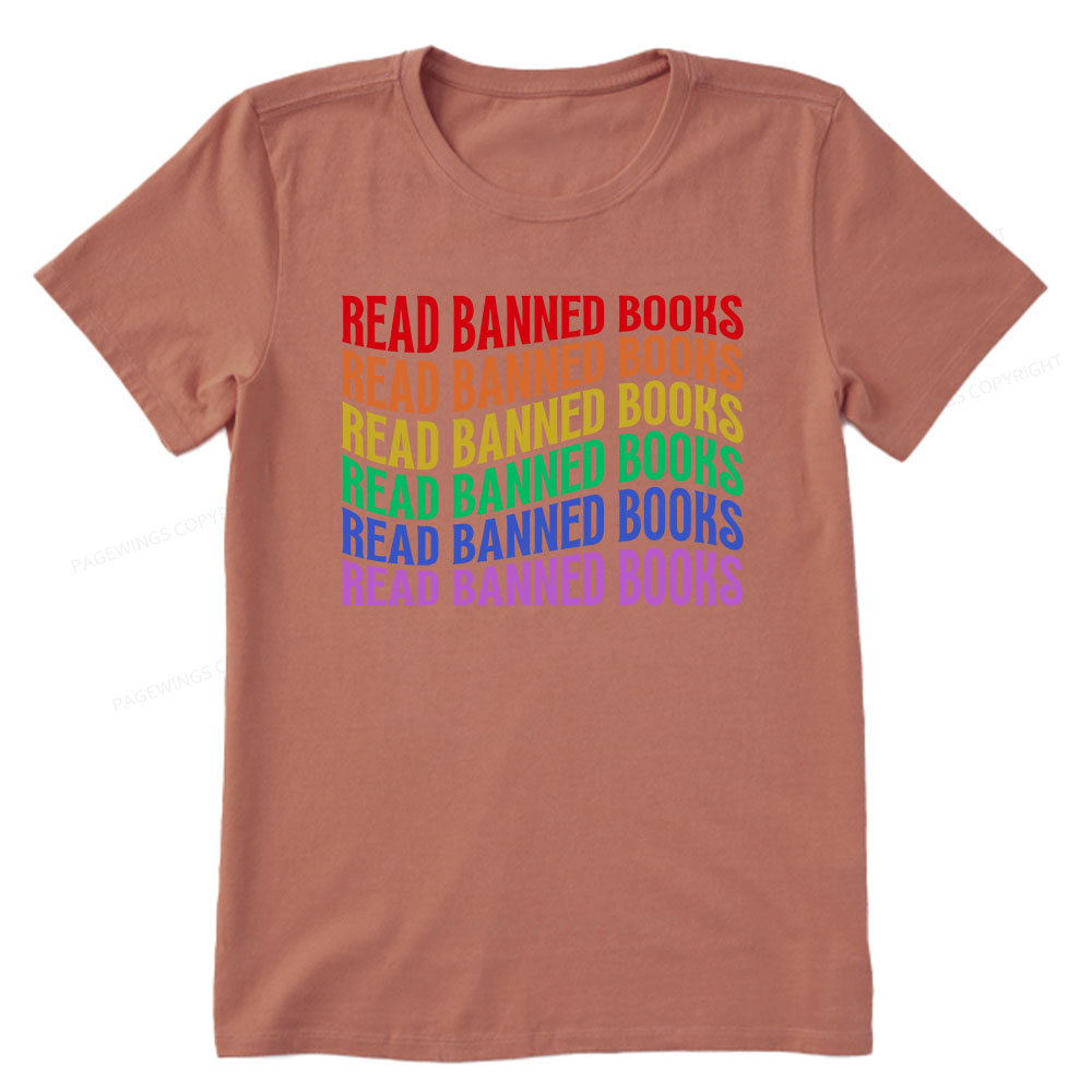 Pagewings Read Banned Books Unisex Classic T-shirt