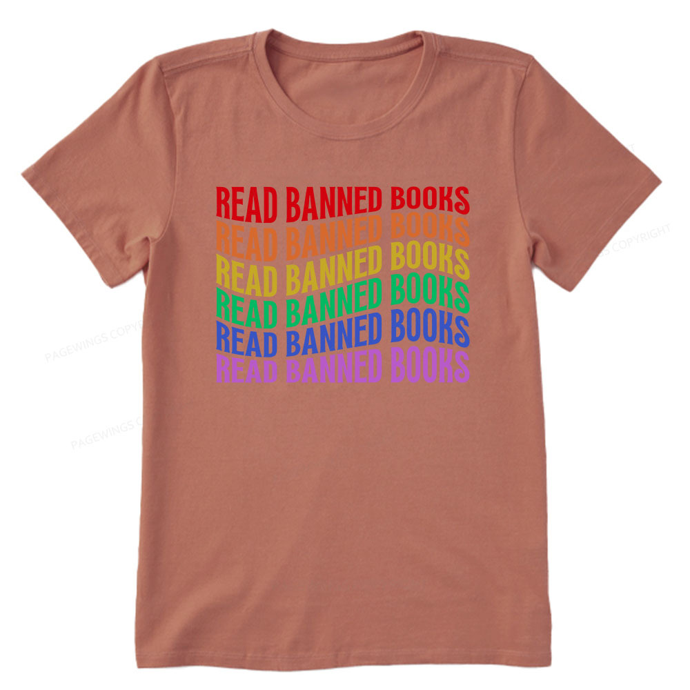 Pagewings Read Banned Books Unisex Classic T-shirt