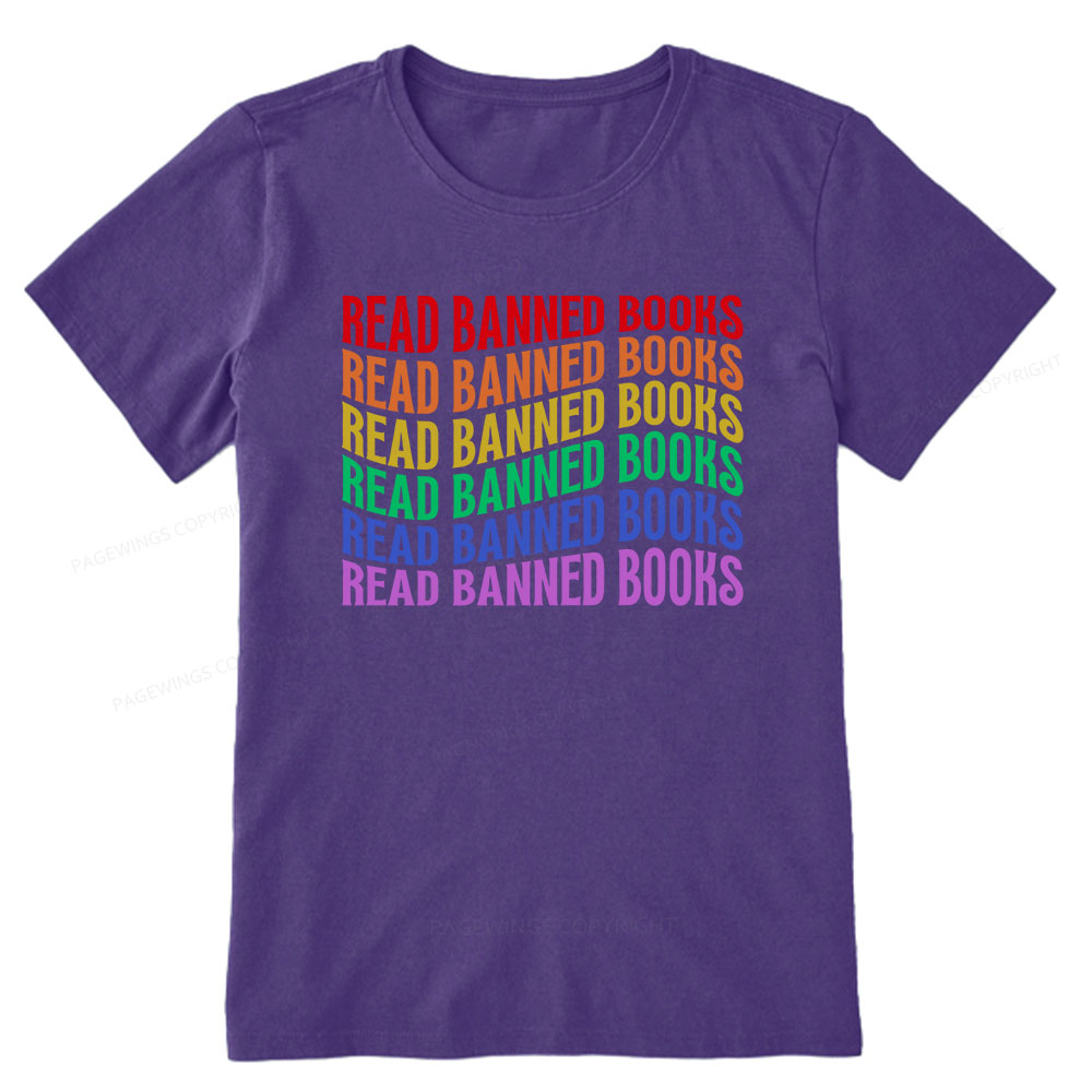 Pagewings Read Banned Books Unisex Classic T-shirt