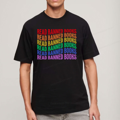 Pagewings Read Banned Books Unisex Classic T-shirt