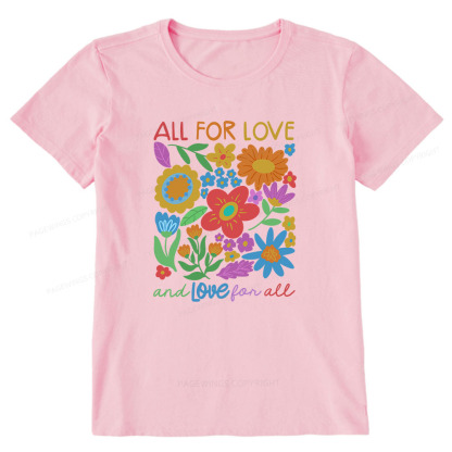 Pagewings All For Love Unisex Classic T-shirt