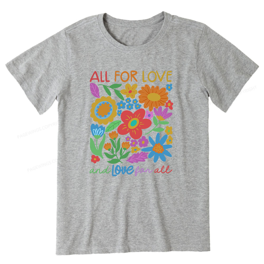 Pagewings All For Love Unisex Classic T-shirt