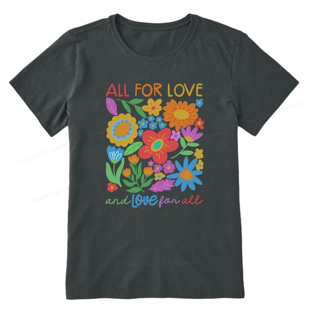 Pagewings All For Love Unisex Classic T-shirt