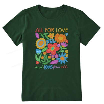 Pagewings All For Love Unisex Classic T-shirt